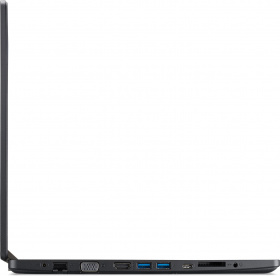 Ноутбук Acer. Acer TravelMate P2 TMP215-53-564X  15.6"(1920x1080 (матовый) IPS)/Intel Core i5 1135G7(2.4Ghz)/8192Mb/256SSDGb/noDVD/Int:UMA/Cam/BT/WiFi/48WHr/war 3y/1.8kg/Black/W10Pro + HDD upgrade kit, Fingerprint reader