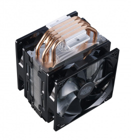 Кулер для процессора Cooler Master. Cooler Master CPU Cooler Hyper 212 Turbo Black LED, 600 - 1600 RPM, 150W, Full Socket Support