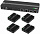 GCR Разветвитель HDMI 1.4 через LAN кабель, 1 x 4 +1 GreenLine, до 60.0m, 1080P 60Hz, EDID, удлинитель ИК Greenconnect. GCR Разветвитель HDMI 1.4 через LAN кабель, 1 x 4 +1 GreenLine, до 60.0m, 1080P 60Hz, EDID, удлинитель ИК GL-vE14