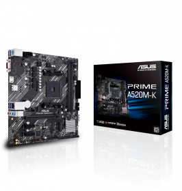 Материнская плата ASUS. PRIME A520M-K