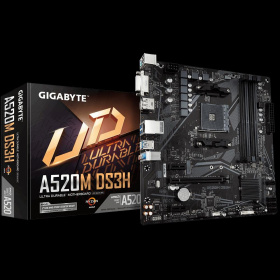 Материнская плата Gigabyte. A520M DS3H