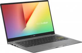Ноутбук ASUS. ASUS S333JA-EG009T 13.3"(1920x1080 (матовый) IPS)/Intel Core i5 1035G1(1Ghz)/8192Mb/512SSDGb/noDVD/Ext:Intel UHD Graphics/Cam/BT/WiFi/war 1y/1.2kg/Indie Black/W10 + Support NumberPad /