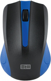 Мышь беспроводная USB STM 107CBW  черно/cиняя. STM USB WIRELESS MOUSE STM 107CBW black/blue STM 107CBW