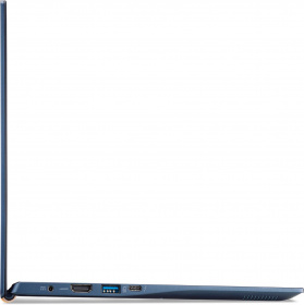 Ноутбук Acer. Acer Swift 5 SF514-54GT-724H  14"(1920x1080 (матовый) IPS)/Touch/Intel Core i7 1065G7(1.3Ghz)/16384Mb/1024SSD+32 OptaneGb/noDVD/Ext:nVidia GeForce MX350(2048Mb)/Cam/BT/WiFi/war 3y/0.99kg/Blue/W10Pro
