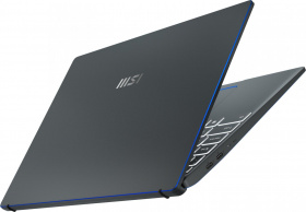 Ноутбук MSI. MSI Prestige 14 A11SCX-052RU 14"(3840x2160 IPS (матовый))/Intel Core i7 1185G7(3Ghz)/32768Mb/1024PCISSDGb/noDVD/Ext:nVidia GeForce GTX1650(4096Mb)/Cam/BT/WiFi/war 1y/1.29kg/Carbon Grey/W10