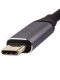 Кабель-адаптер USB 3.1 Type-Cm --> HDMI A(m) 4K@60Hz, 1.8m ,Aluminium Shell,VCOM <CU423MC-1.8M>