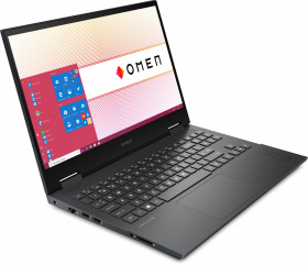 Ноутбук HP. HP Omen 15-en0035ur 15.6"(1920x1080 IPS)/AMD Ryzen 7 4800H(2.9Ghz)/16384Mb/512PCISSDGb/noDVD/Ext:GeForce GTX 1650Ti(4096Mb)/Cam/WiFi/52.5WHr/war 1y/Mica Silver  /W10
