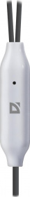 Defender Гарнитура для смартфонов Pulse 460 серый+белый, вставки