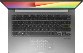 Ноутбук ASUS. ASUS S333JA-EG009T 13.3"(1920x1080 (матовый) IPS)/Intel Core i5 1035G1(1Ghz)/8192Mb/512SSDGb/noDVD/Ext:Intel UHD Graphics/Cam/BT/WiFi/war 1y/1.2kg/Indie Black/W10 + Support NumberPad /