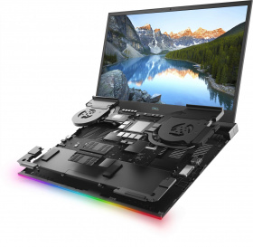 Ноутбуки Dell. Dell G7-7700 17.3"(1920x1080 (матовый, 300Hz) WVA)/Intel Core i9 10885H(2.4Ghz)/16384Mb/1024SSDGb/noDVD/Ext:nVidia GeForce RTX2070 Super(8192Mb)/black/ Win 10 Home  + Backlit, 300 nits