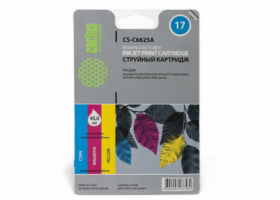 Картридж HP 17 Tri-colour Inkjet Print Cartridge C6625A