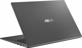 Ноутбук ASUS. ASUS A512JA-BQ1002R 15.6"(1920x1080 (матовый) IPS)/Intel Core i5 1035G1(1Ghz)/8192Mb/1000+128PCISSDGb/noDVD/Int:Intel UHD Graphics/Cam/BT/WiFi/war 1y/1.7kg/Slate Grey/W10Pro