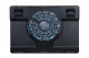 Подставка для ноутбука STM. STM Laptop Cooling IP5 Blue (15,6", 1x(160x160), 2xUSB, 4 LED backlight, Black plastic+metal mech)