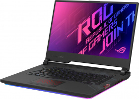 Ноутбук ASUS. ASUS ROG G532LV-AZ040T XMAS 15.6"(1920x1080 (матовый, 240Hz) IPS)/Intel Core i7 10875H(2.3Ghz)/16384Mb/512SSDGb/noDVD/Ext:nVidia GeForce RTX2060(6144Mb)/BT/WiFi/war 1y/2.57kg/black metal/W10