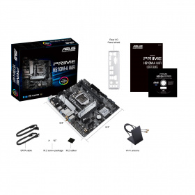 Материнская плата ASUS. PRIME H510M-A WIFI