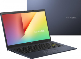 Ноутбук ASUS. ASUS X413JA-EB316T +mouse 14"(1920x1080 (матовый) IPS)/Intel Core i5 1035G1(1Ghz)/8192Mb/256SSDGb/noDVD/Int:Intel UHD Graphics/Cam/BT/WiFi/war 1y/1.4kg/Bespoke Black/W10 + Support NumberPad /