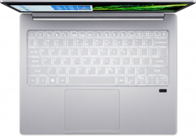 Ноутбук Acer. Acer Swift 3 SF313-52G-70LX  13.5"(2256x1504 IPS)/Intel Core i7 1065G7(1.3Ghz)/16384Mb/1024SSDGb/noDVD/Ext:nVidia GeForce MX350(2048Mb)/Cam/BT/WiFi/war 3y/1.2kg/Silver/W10Pro