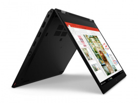 Ноутбук Lenovo. Lenovo ThinkPad L13 Yoga  13.3FHD_IPS_GL_300N_MT/ CORE_I5-10210U_1.6G_4C_MB/ 8GB(8X8GX16)_DDR4_2666/ 256GB_SSD_M.2_2280_NVME_TLC_OP/ / INTEGRATED_GRAPHICS/ NONE,IR&HD_CAMERA_W/MIC/ KYB_RUS/ pen/ W10_PRO/ BLACK