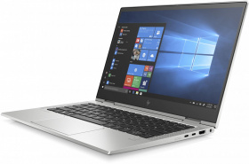 Ноутбук HP. HP Elitebook x360 830 G7 13.3"(1920x1080)/Touch/Intel Core i5 10210U(1.6Ghz)/16384Mb/512SSDGb/noDVD/Int:Intel UHD Graphics/LTE/3G/53WHr/war 3y/1.31kg/silver/W10Pro + 1000nit,SureV,Backlit kb