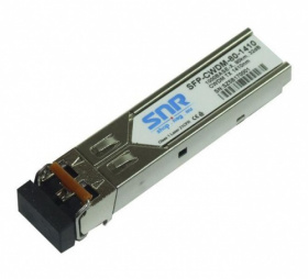 Модуль SFP CWDM оптический, дальность до 80км (32dB), 1410нм SNR-SFP-C41-80
