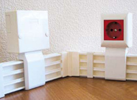 ASMP16 Адаптер для коробки SMP/SM60 к коробу 60/3х16мм 72924