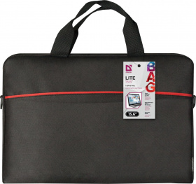 Defender Сумка для ноутбука Lite 15.6" черный, карман