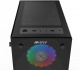 корпус для ПК без БП Hiper. CASE HIPER HG-C104RGB ORCUS (ATX, SPCC0.5, USB 3.0+USB2.0, Front 3x120mm RGB Fan, Black)