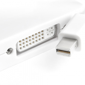 Greenconnect Адаптер-переходник Apple mini DisplayPort 20M > DisplayPort 20F/HDMI 19F/DVI 25+4F, GCR-MDP2DHD