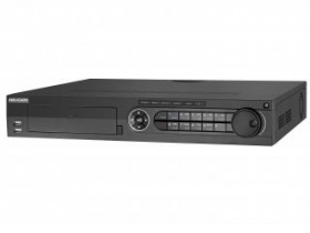 24-х канальный гибридный HD-TVI регистратор для  аналоговых, HD-TVI, AHD и CVI камер + 16 каналов IP DS-8124HQHI-K8