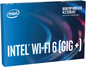Плата сетевого контроллера Intel. Intel Wi-Fi 6 AX200, 2230, 2x2 AX+BT, vPro, 985897