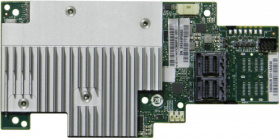 Плата контроллера RAID-массива Intel. Intel® RAID Module RMSP3CD080F Tri-mode PCIe/SAS/SATA Full-Featured RAID Mezzanine Module, SAS3508, 8 int. ports PCIe/SAS/SATA, RAID 0, 1, 10, 5, 50, 6, 60 +JBOD, Cache 4GB, SIOM PCIe x8 Gen3,, vertical connectors RMSP3CD080F 954489