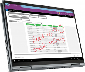 Ноутбук Lenovo. Lenovo X1 Yoga G6 T 14.0WUXGA_ARAS_400N_MT_N_SRGB/ CORE_I5-1135G7_2.4G_4C_MB/ 8GB(4X16GX32)_LP4X_4266/ 256GB_SSD_M.2_2280_NVME_TLC_OP/ / INTEGRATED_IRIS_XE_GRAPHICS/ INTEL_AX201_2X2AX+BT_VPRO_MB/ NO_WIRELESS_WAN/ FINGERPRINT_READER/ IR&HD_